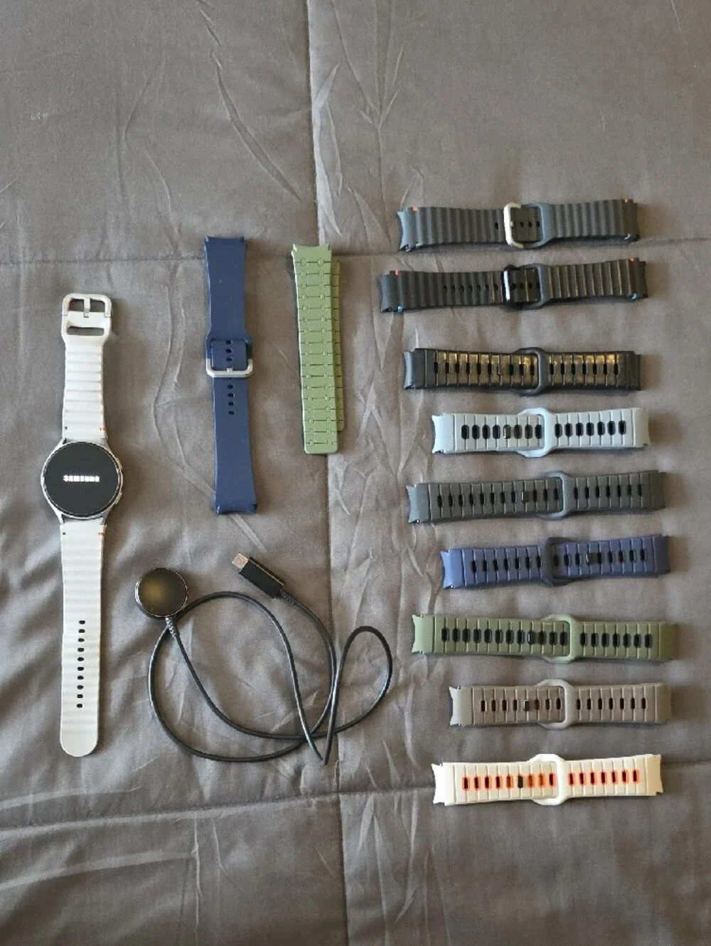 Samsung Galaxy Watch 7 with Silicone Bands